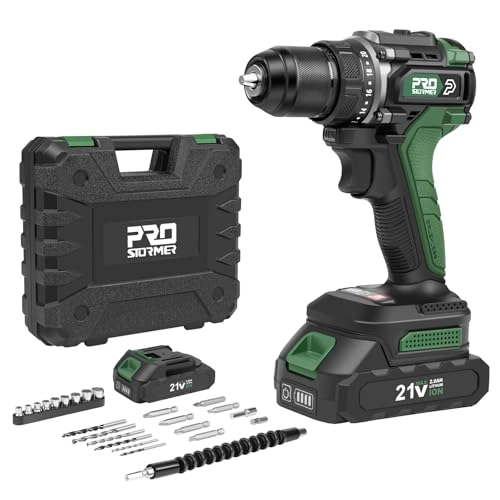 Brushless Cordless Drill - 2 Amp Hours Set