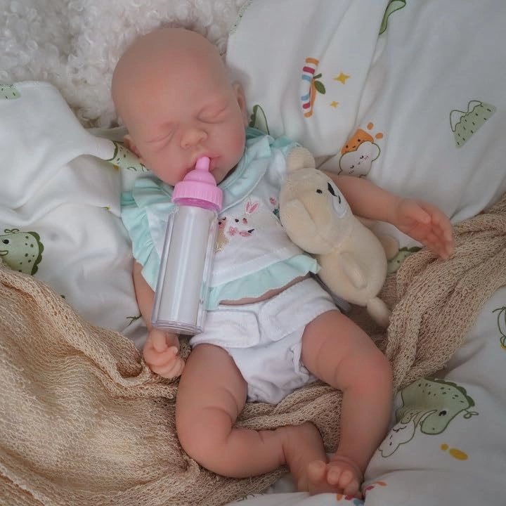 Reborn Baby Doll - 12" Silicone Boy Ages 3+
