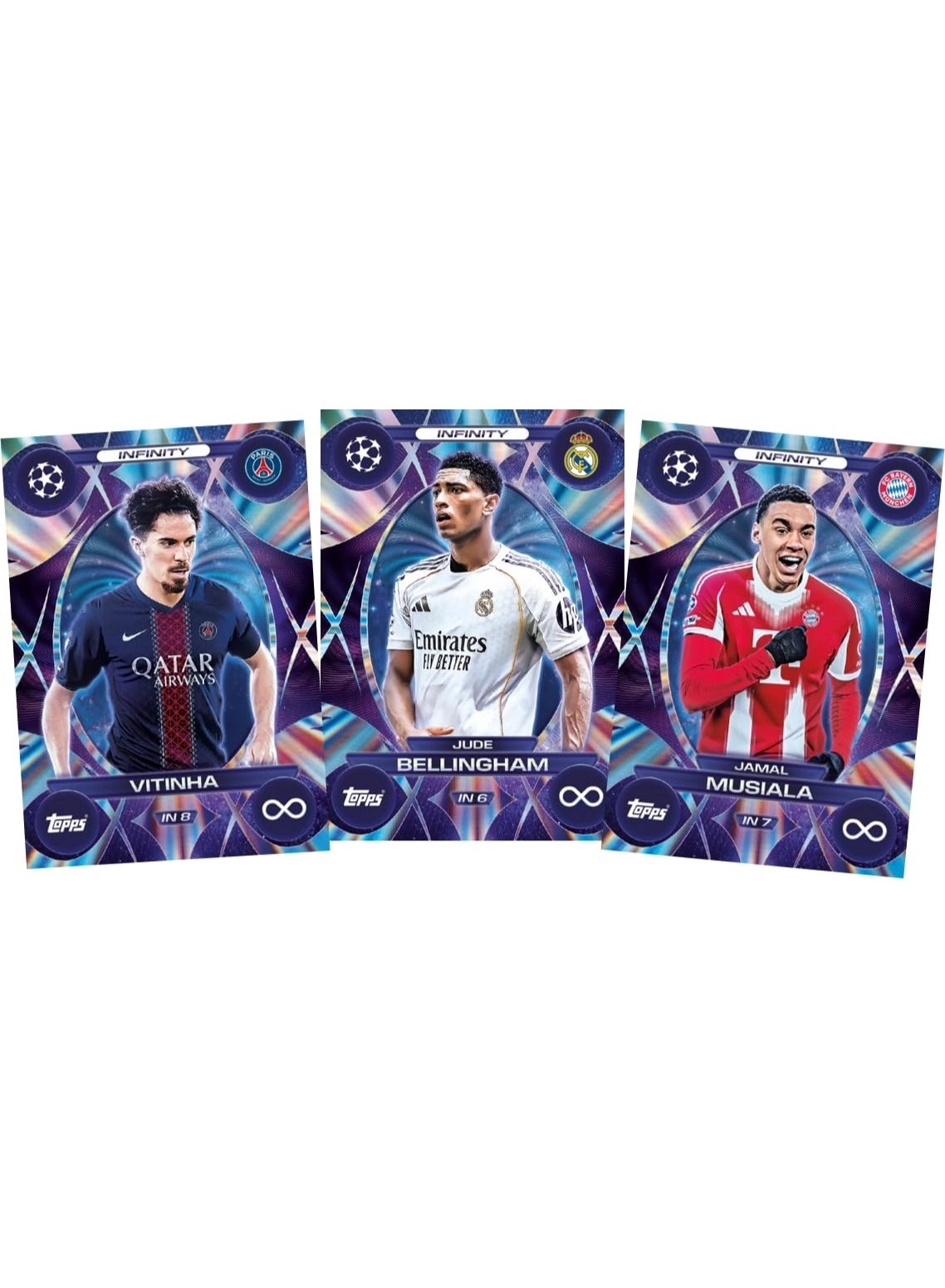 UEFA Champions League Match Attax 2025 - 4pcs