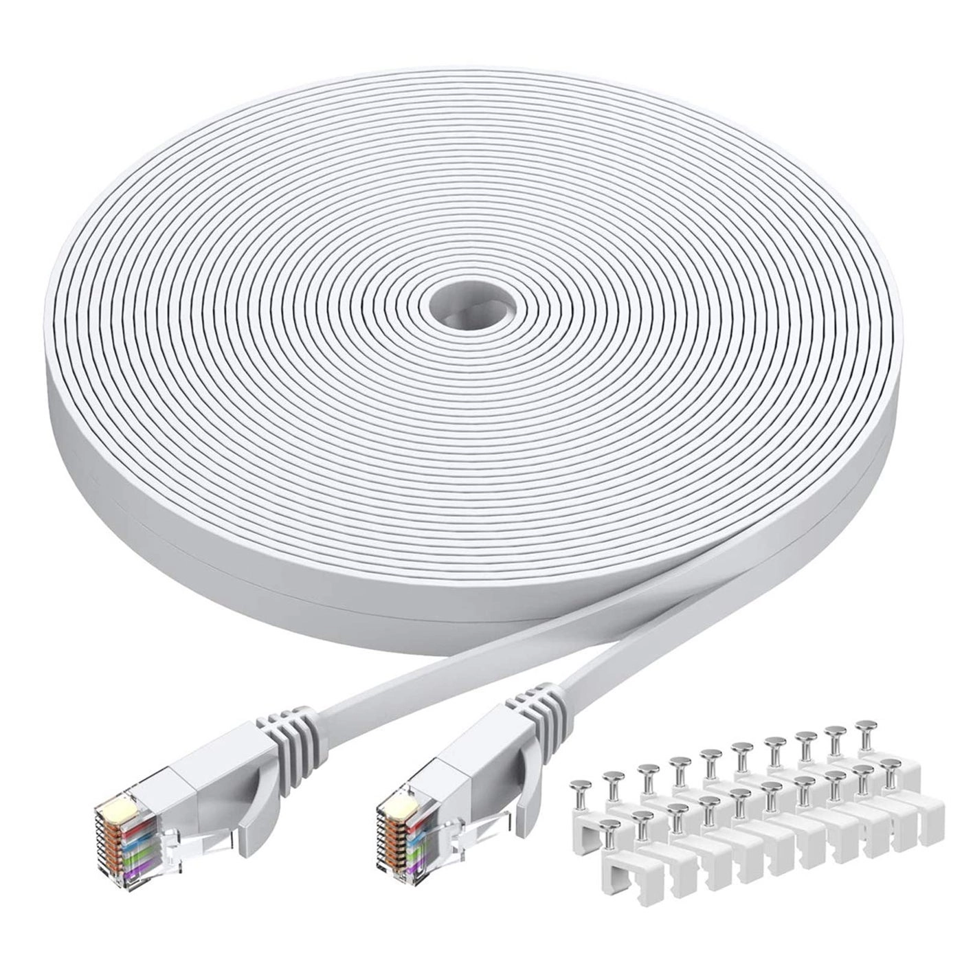 BUSOHE Cat6 Ethernet Cable - 30 FT