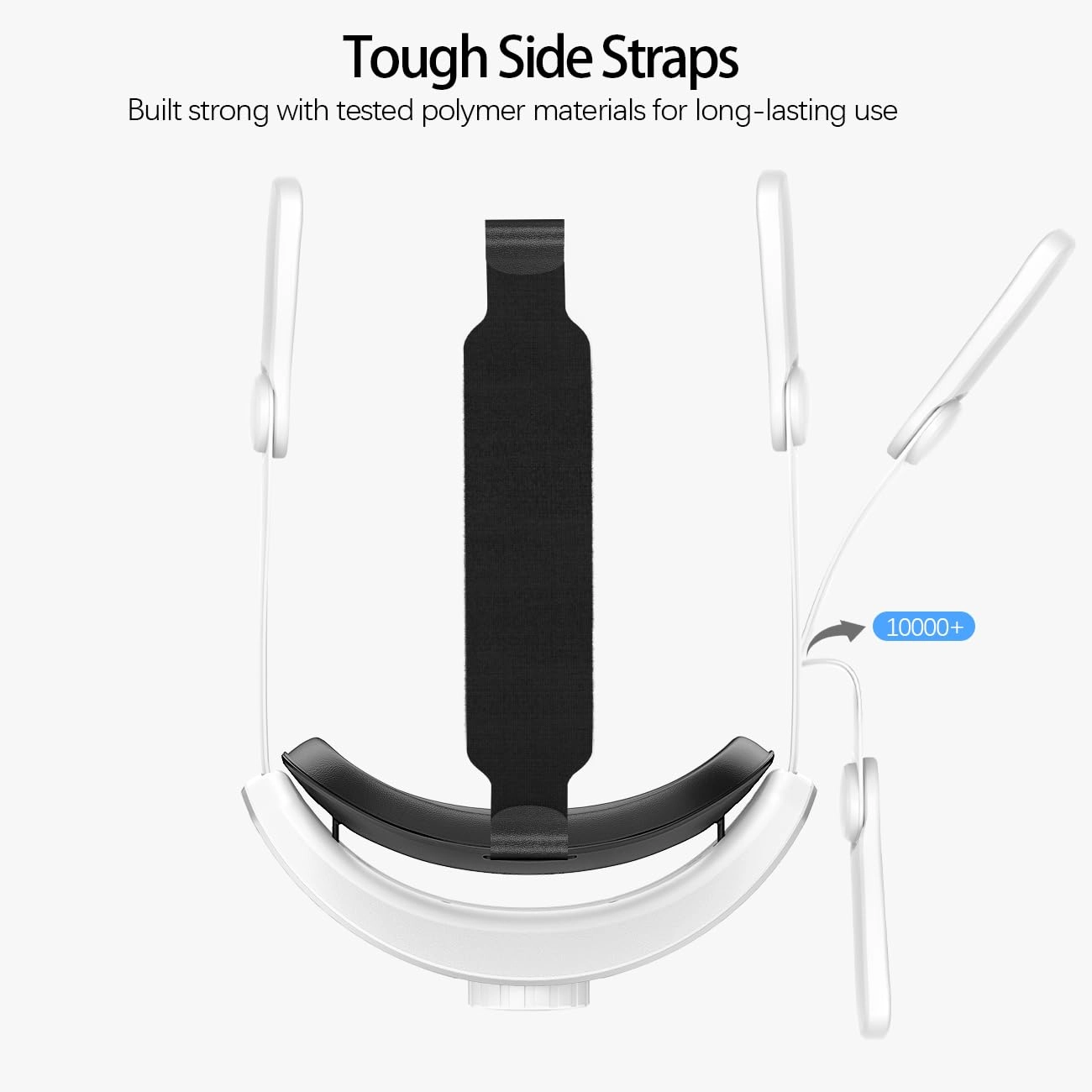 Comfort Head Strap - Meta Quest 2 Adjustable White