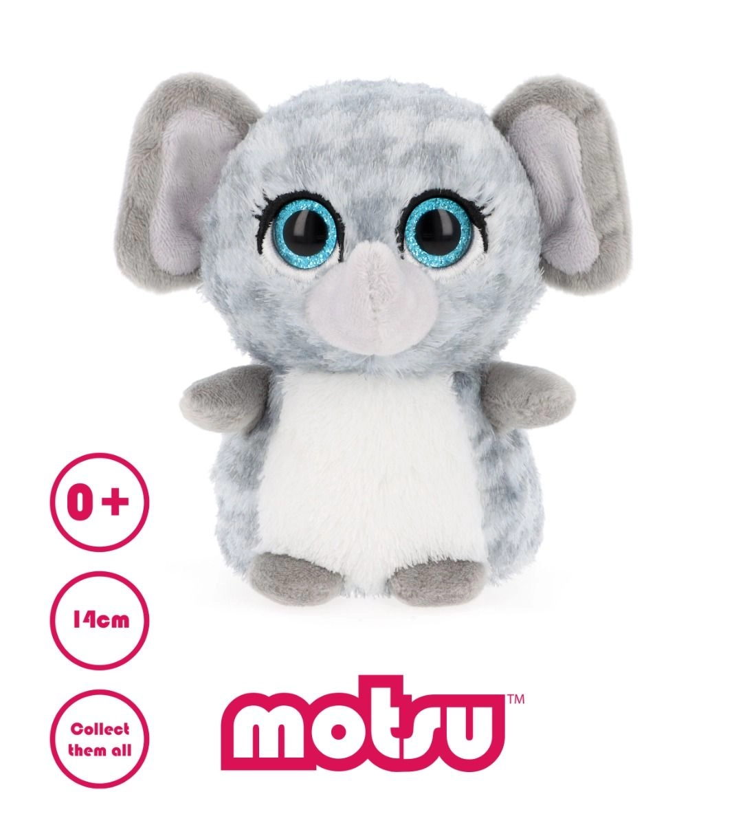 Motsu Elephant - 14 cm