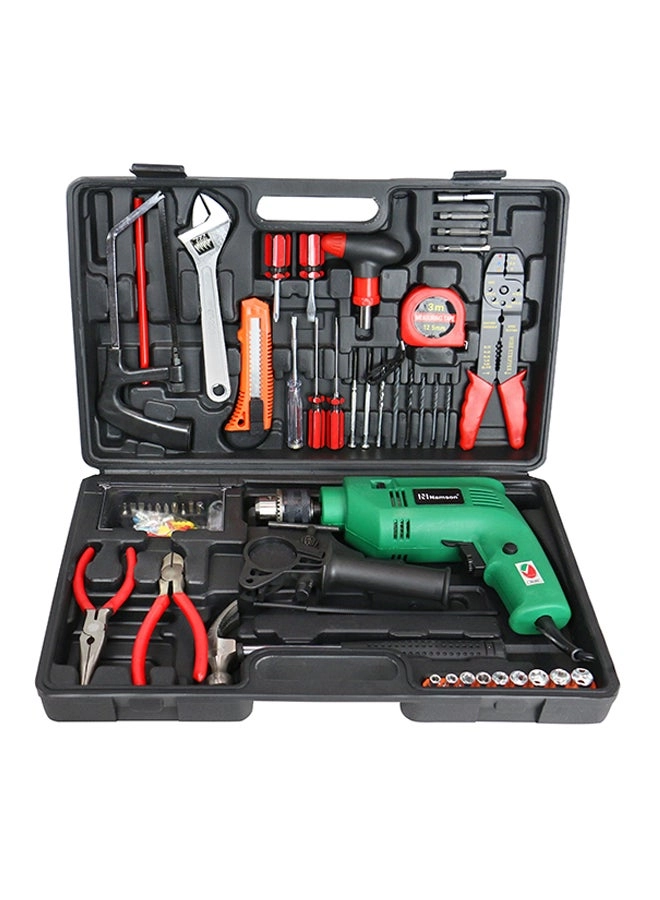 NAMSON Impact Drill Set - Green/Red/Black