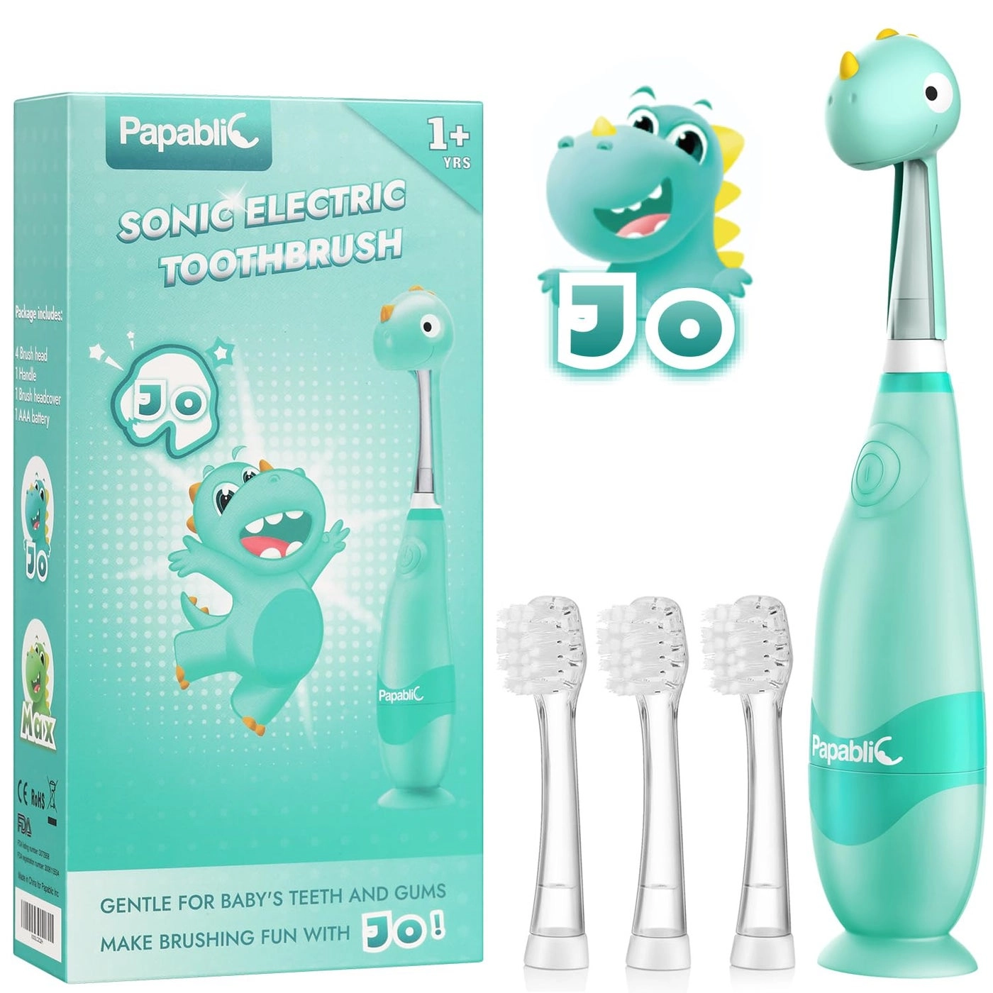 Debby - Toddler Sonic 4 Brush Heads