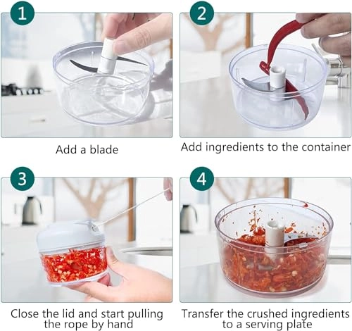 Mini Manual Vegetables Chopper