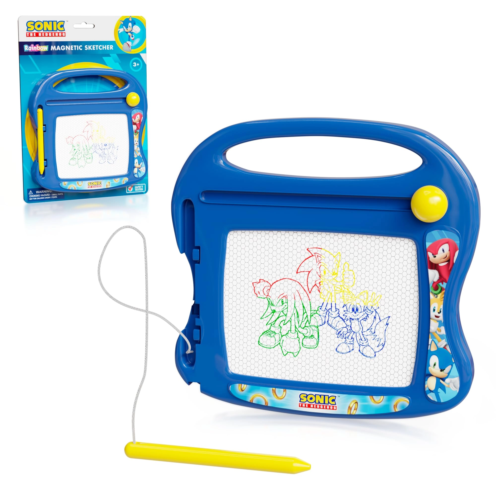 Lollipop Sonic Rainbow Magnetic Sketcher Tablet - Ages 2-4