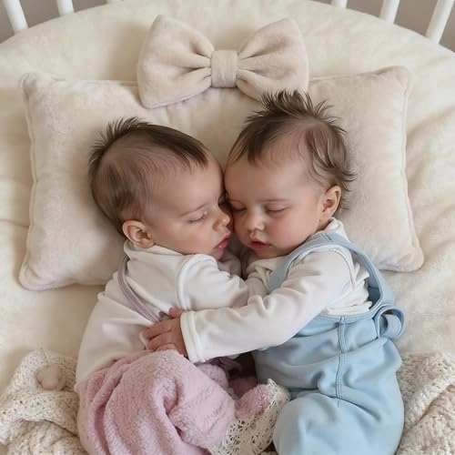 Reborn Baby Doll - 18 inch Silicone Boy and Girl Ages 3+ Bundle