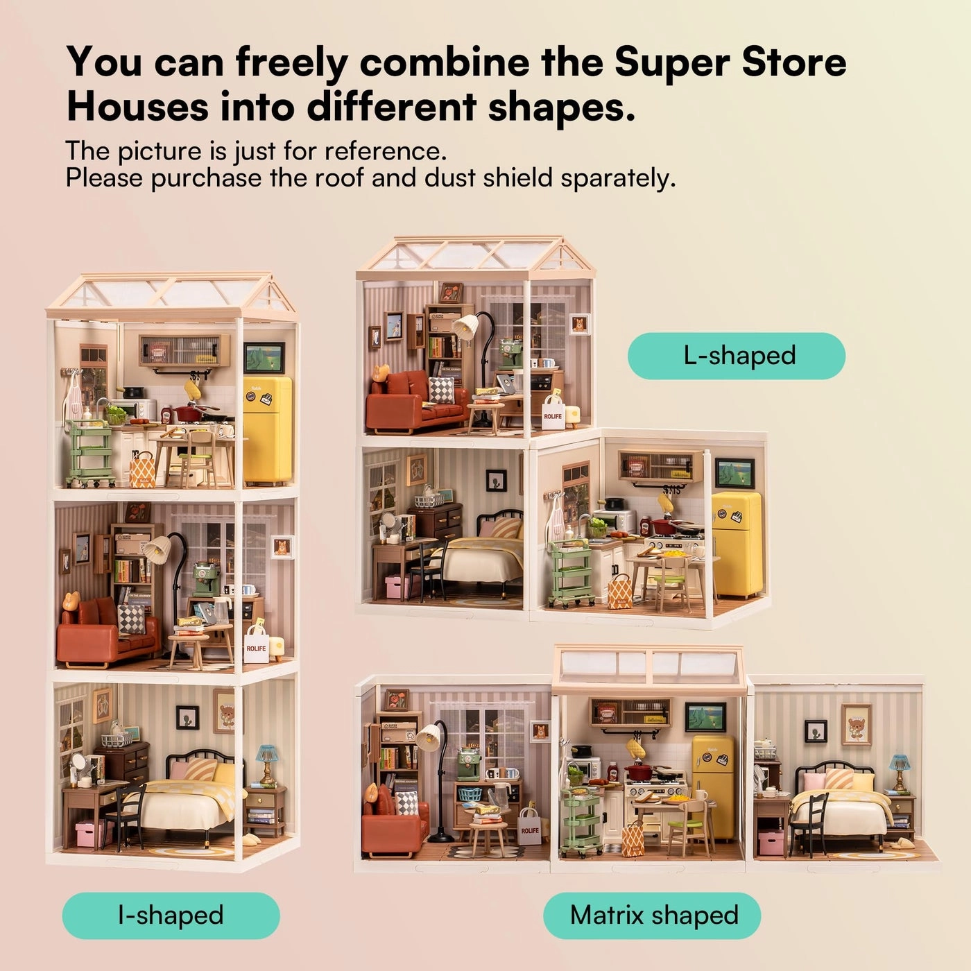 Miniature House Kit - Sweet Dream Bedroom