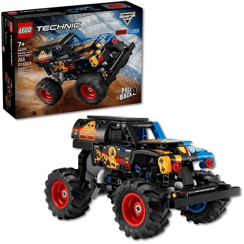 Technic Monster Jam Grave Digger Fire and Ice (42219)