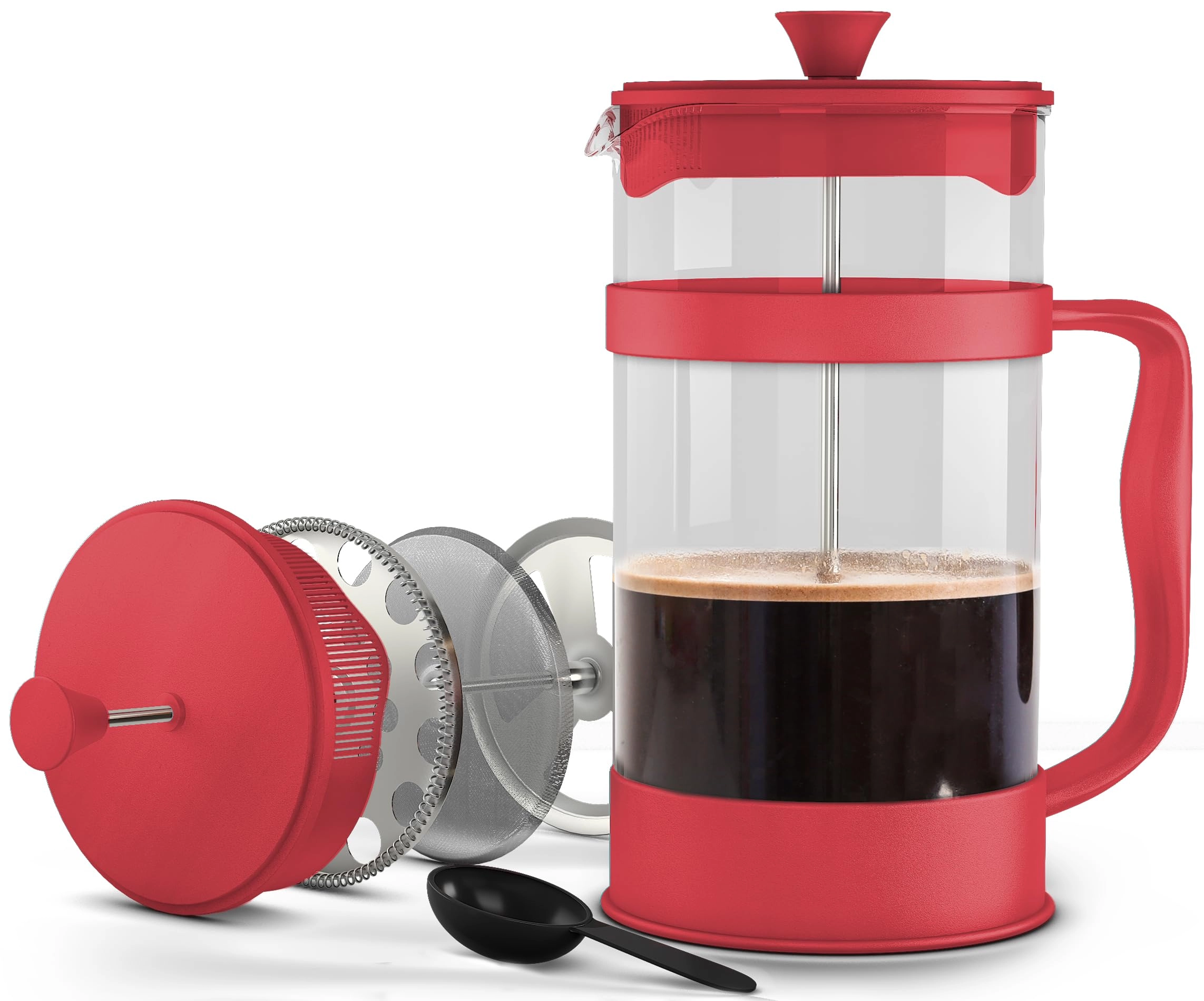 French Press - 34 Oz Borosilicate Glass
