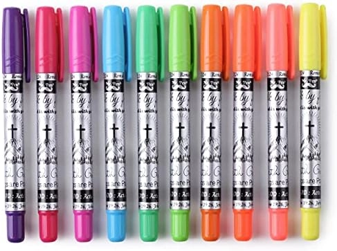 Mr. Pen Bible Highlighters - 10 Pack Assorted Vibrant Colors