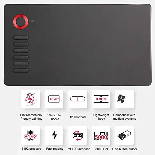 Drawing Monitor - 10 x 6 inches 8192