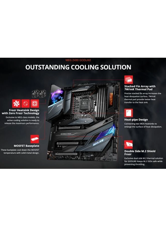 MEG Z490 GODLIKE - Black