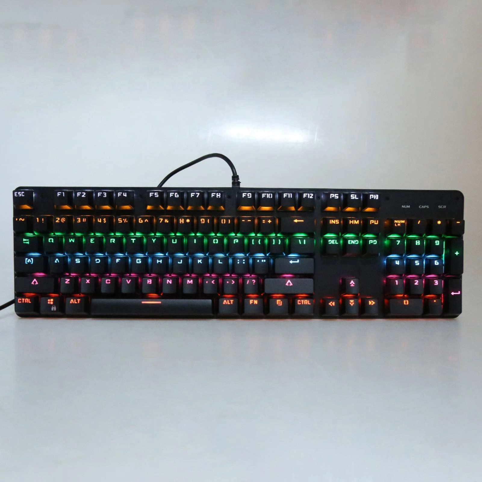 Mechanical Gaming Keyboard - Full Key Without Impact Wired