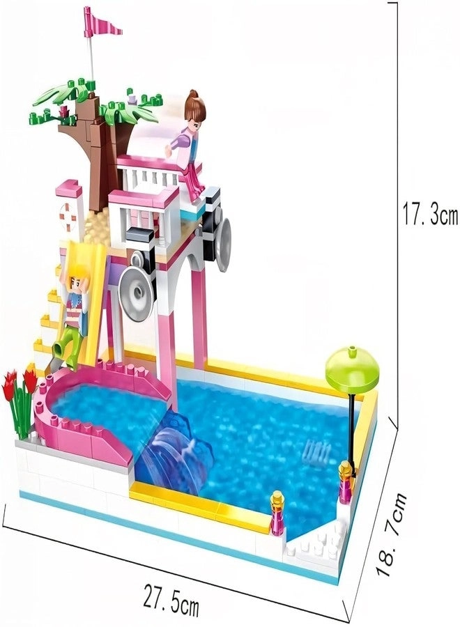 Dream Girl Party Swimming Pool Blocks Set - 302 pcs