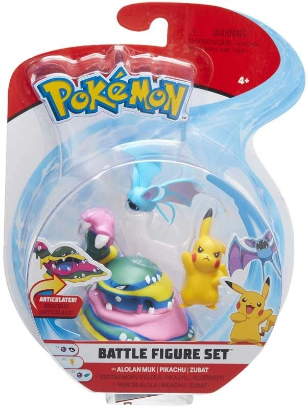 Wicked Cool Toys Battle 3-Figure Pack - Assorted (ALGT-95007JAZ) 1 pcs