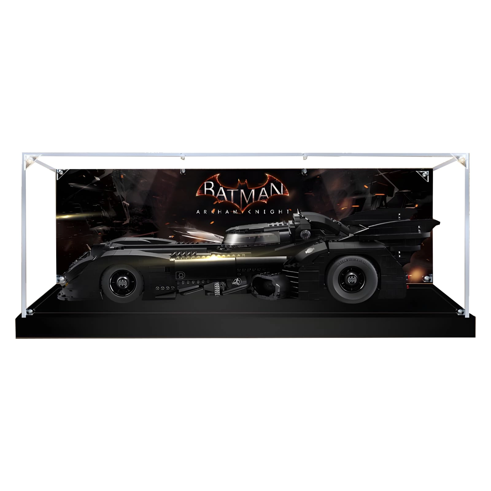 Shengor Clear Acrylic Display Case - Compatible with 76139 62 x 30 x 20 cm 3mm