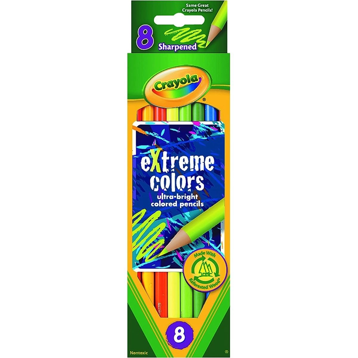 Extreme Colors Pencils - 8