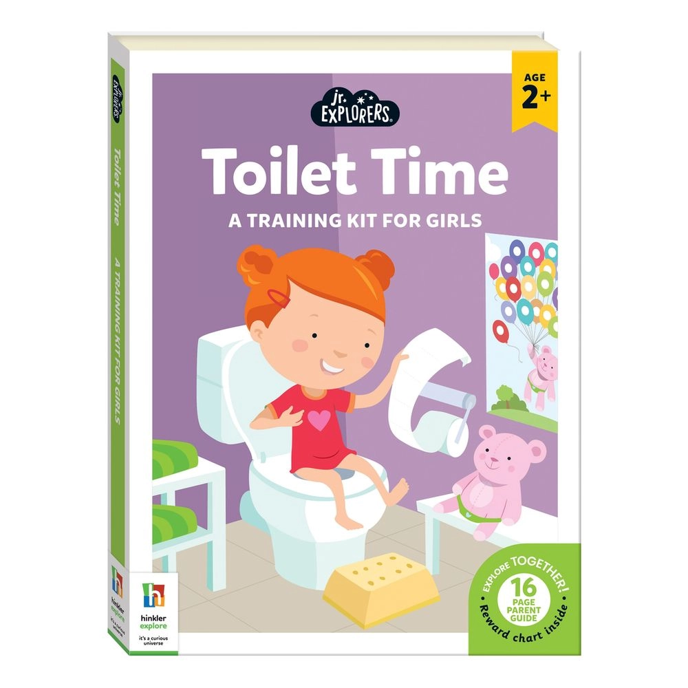 Hinkler Books Junior Explorers Toilet Time For Girls - Janet Hall 16 pages