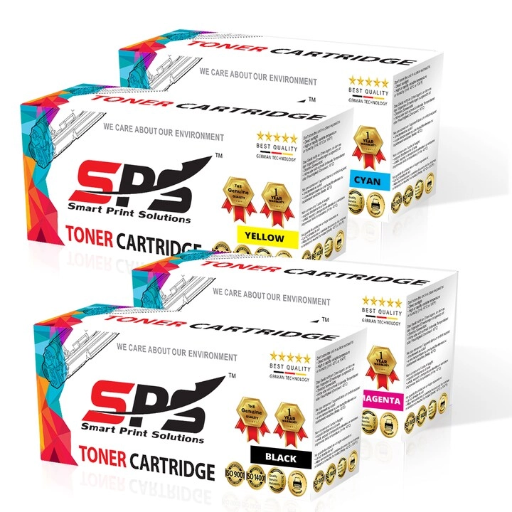 smart print solutions llc C9720A + C9721A + C9722A + C9723A - 4x Set BKCMY