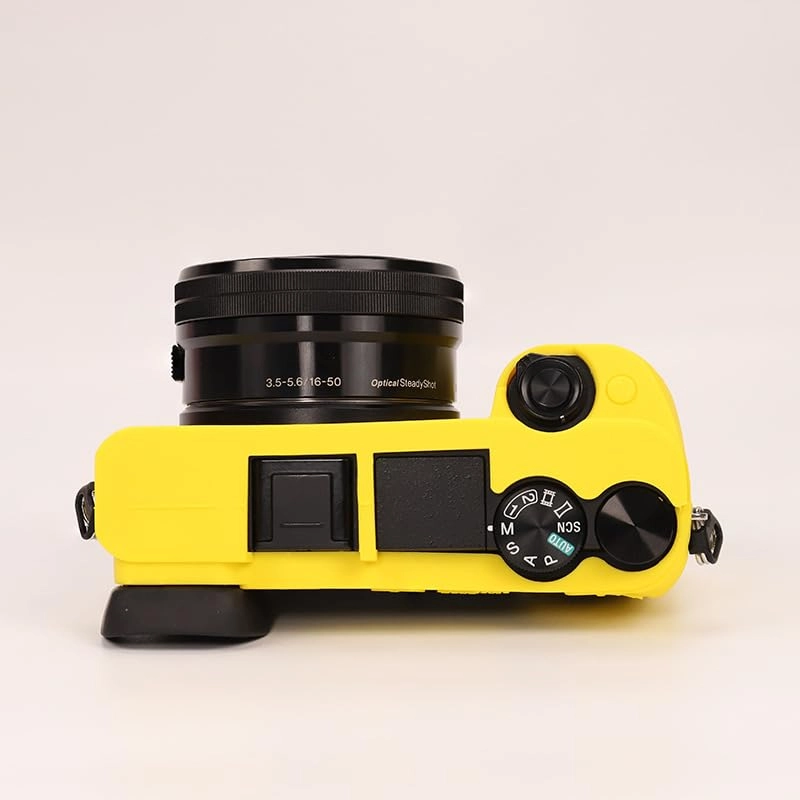 Camera Case Compatible with Sony Alpha A6100 A6300 A6400 - A6100 A6300 A6400 Soft Silicone Protective Shell