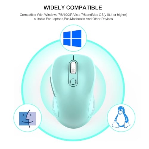 2.4G Ergonomic Mouse - Radio Frequency