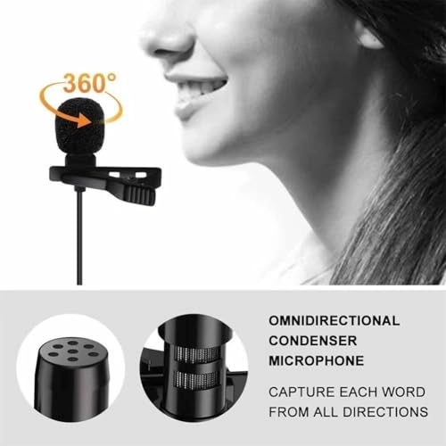 Collar Mic Wired Microphone