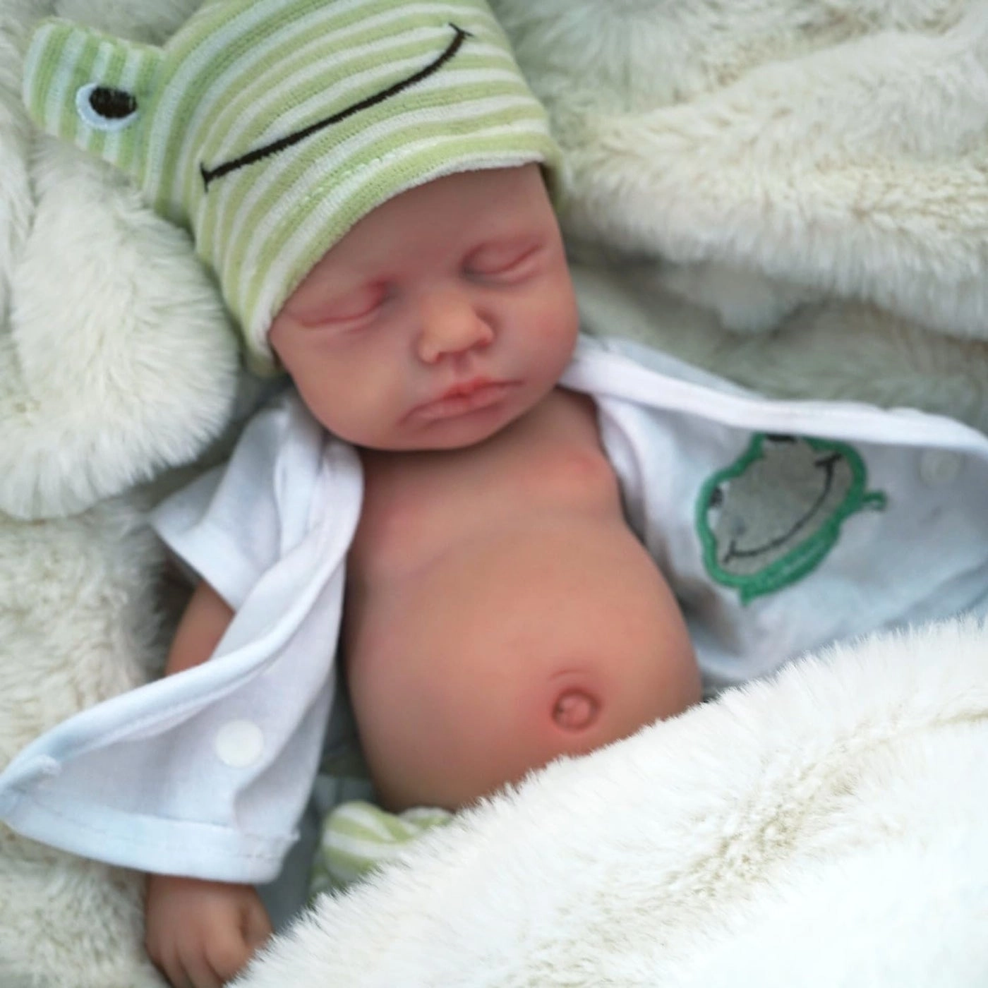 Reborn Baby Doll - 12 Inch Full Silicone Ages 3+