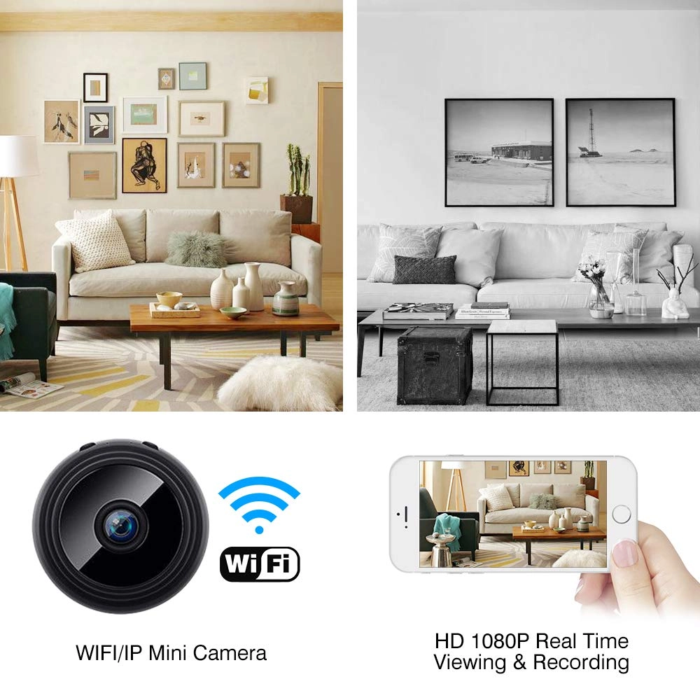 Mini WiFi Camera - 1920X1080P 30 frames per second