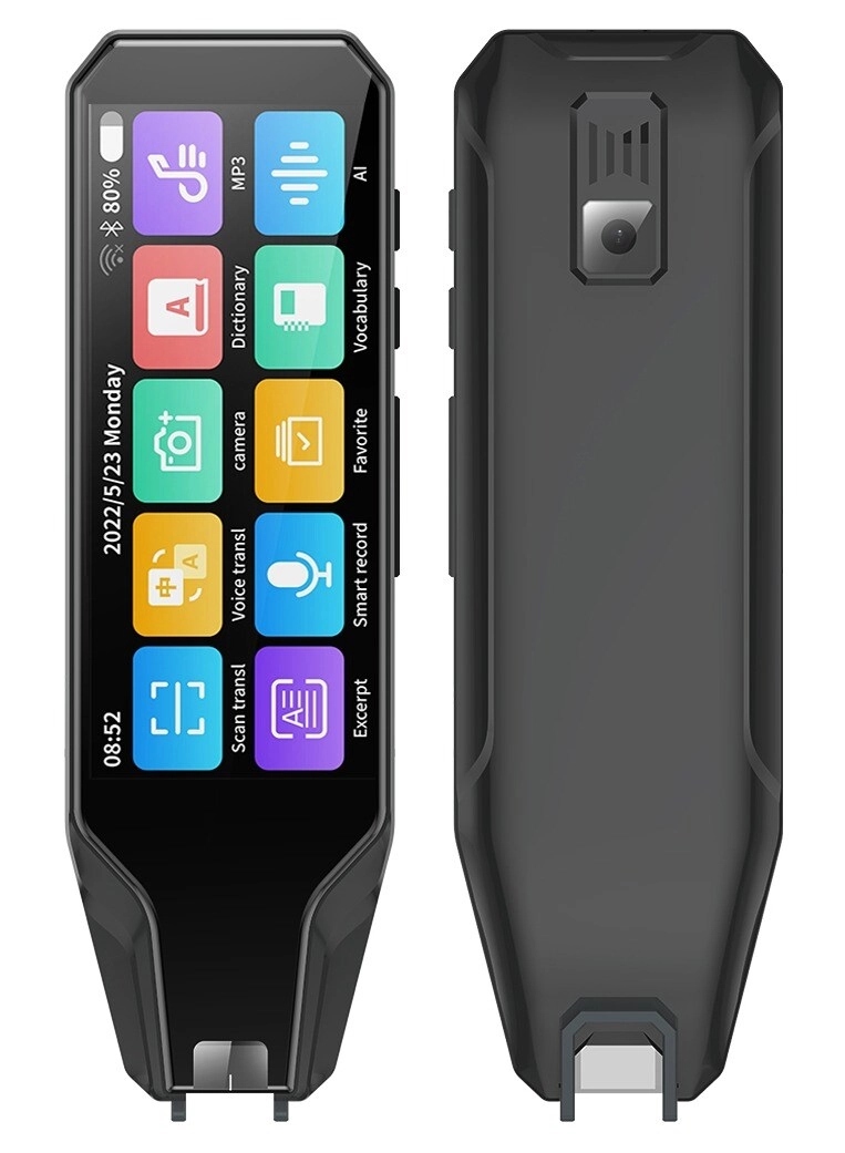 YEASHA Portable 4.0 inch Touch Screen Scan Reader - WiFi Vocal Output