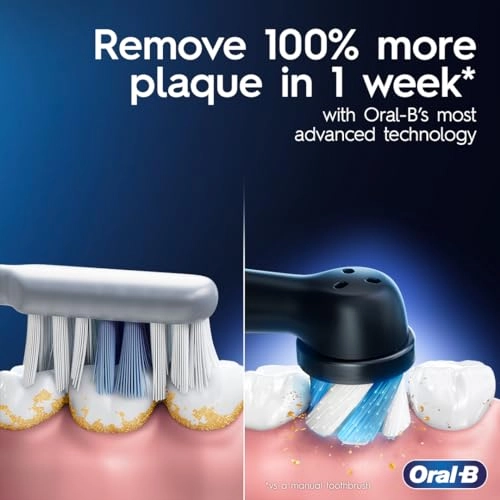 iO9 - 3 Toothbrush Heads Charging Travel Case 7 Modes