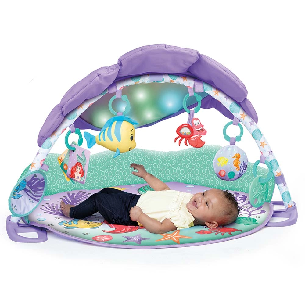 Twinkle Trove Lights & Music Activity Gym - Mermaid 0 month