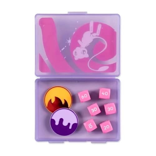 Mythical Mew Damage-Counter Dice & Condition Markers Set