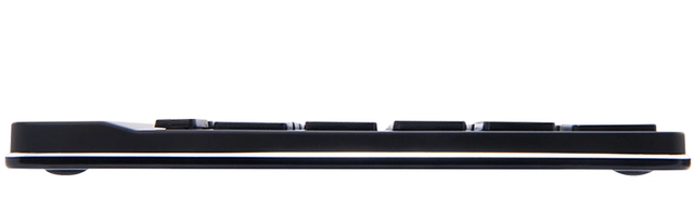 Thin keyboard with light keystroke -  Ultra-thin design