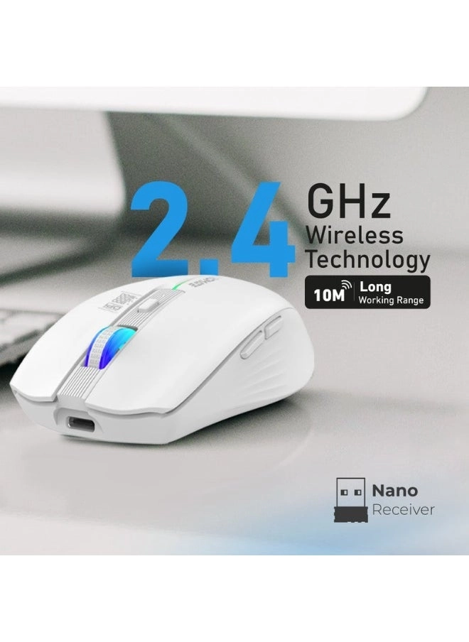 Kitt Ergonomic Optical Mouse - Wireless
