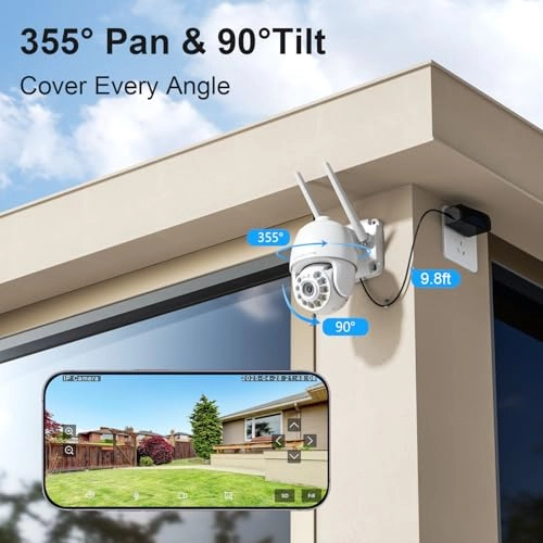 Plug-in Cameras for Home Security 4MP