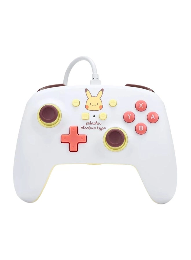 PowerA Enhanced Wired Controller - White Nintendo Switch