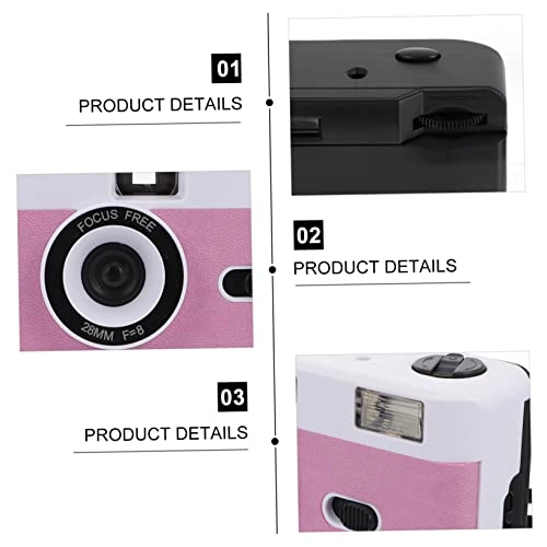 Point & Shoot Film Cameras - Built-in Flash 35mm Reusable