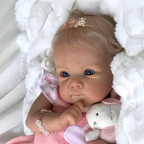 Reborn Baby Doll - 22 Inches / 55 cm Silicone Ages 3+
