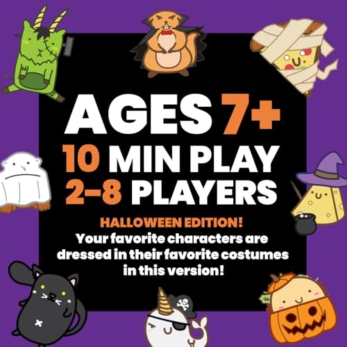 Taco Cat Goat Cheese Pizza: Halloween Edition - Card Game