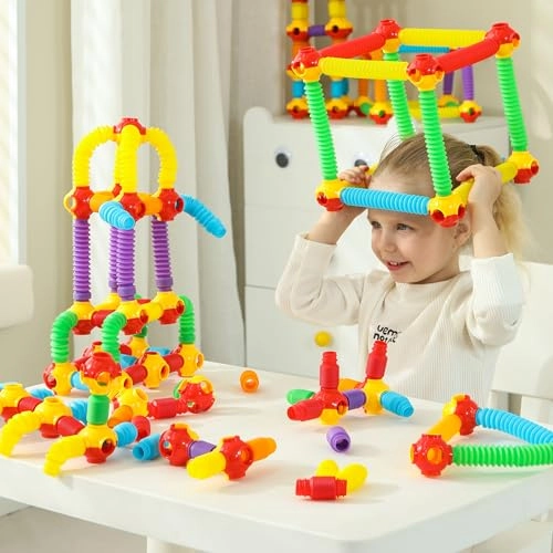 Pop Tubes - 36 months - 15 years 60 pieces