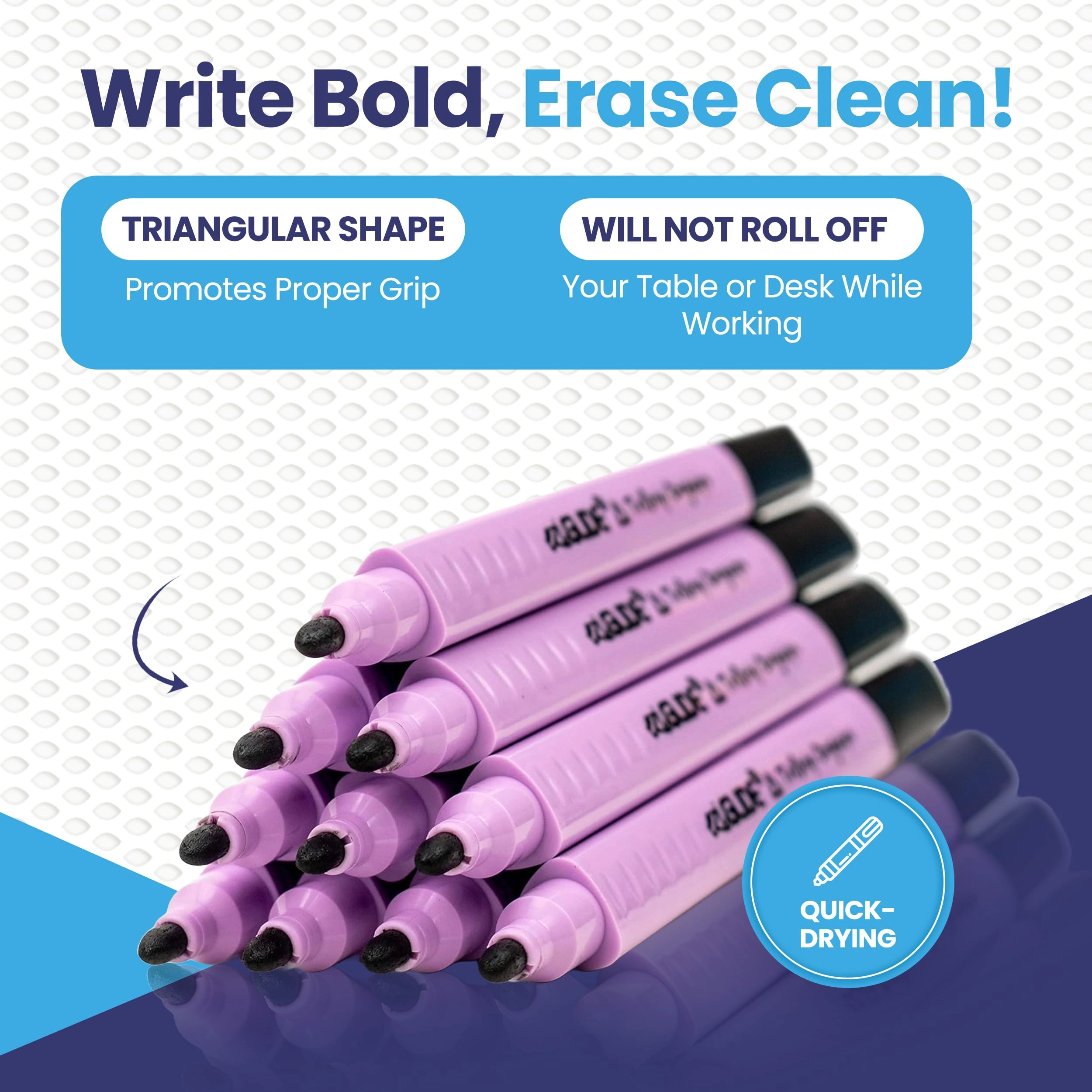 Whiteboard Marker - Black Bullet Tip