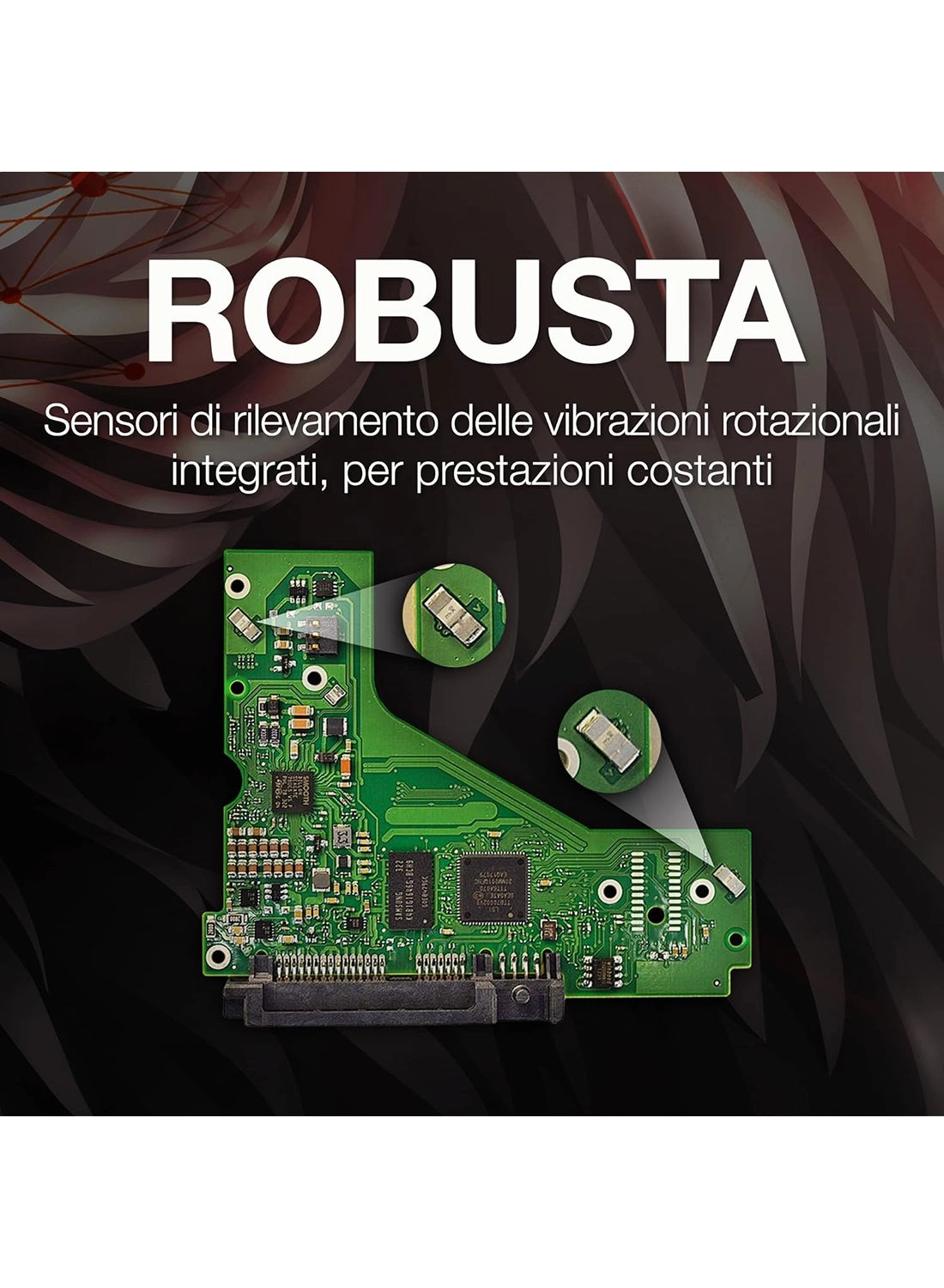 IronWolf 3.5" 5400rpm 256MB SATA 6Gb/s (ST6000VN006) - 6TB