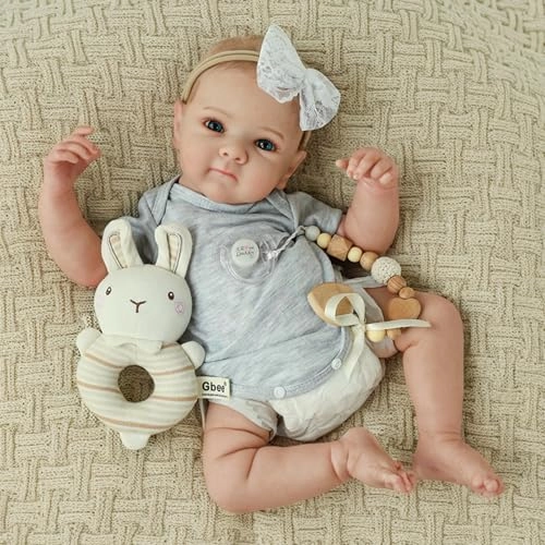 Reborn Baby Doll - 20 Inch Full Vinyl Baby Girl Ages 3+