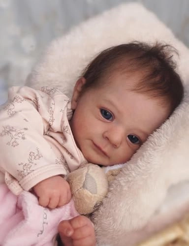 Reborn Baby Doll - 19 inch/48 cm Vinyl Female Ages 36 months+