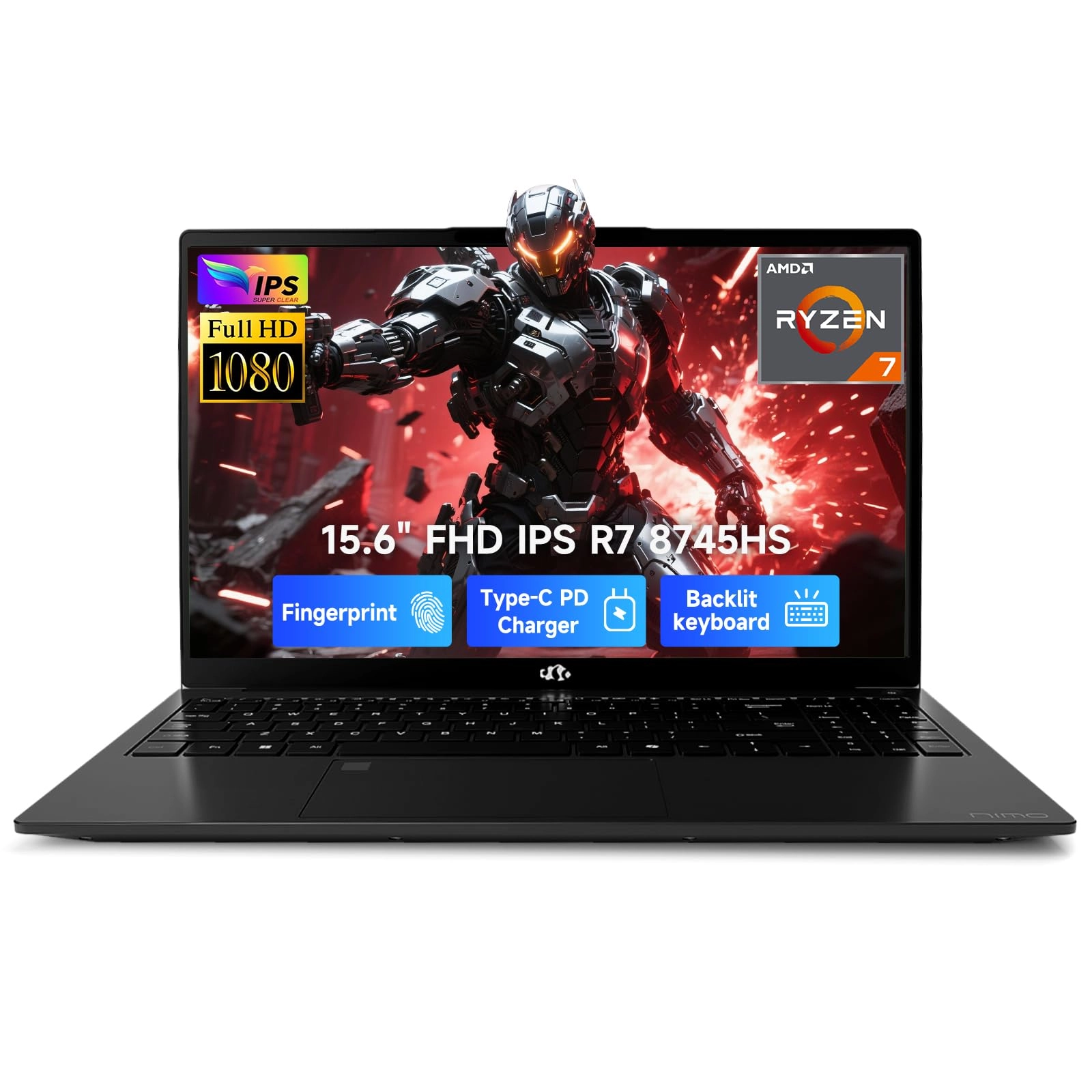 Electronic Nimo S.A. N158 - 15.6'' Ryzen 7 8745HS 32GB DDR5 2TB SSD