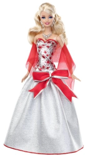 Barbie Holiday Sparkle - Red Silver Ages 36+