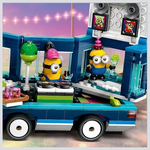 Despicable Me 4 Minions' Music Party Bus (75581)
