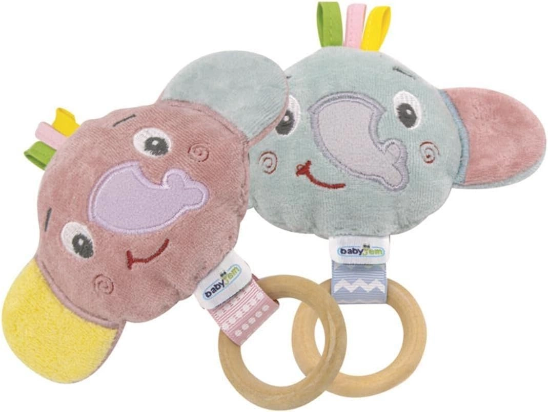 Baby Siicon Elephant Teether - Silicone