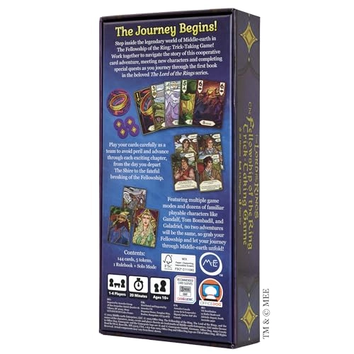 The Lord of The Rings The Fellowship of The Ring: Trick-Taking Game